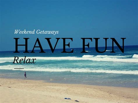 Weekend Experience .